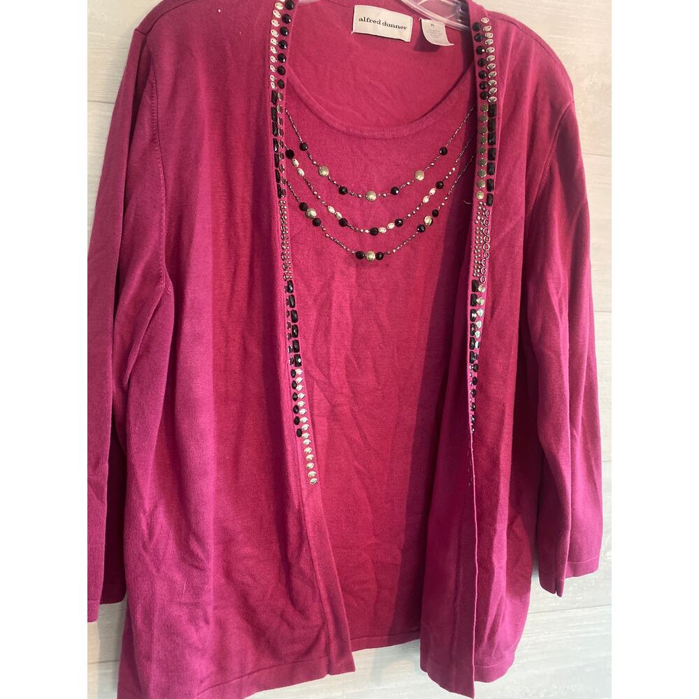 Alfred Dunner woman classic two for one sweater